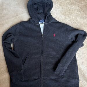 Polo by Ralph Lauren Charcoal Hoodie Kids